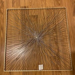 Gold Metal Frame Wall decor